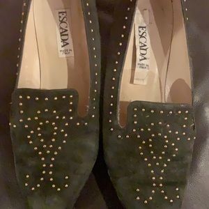Green flats from Escada